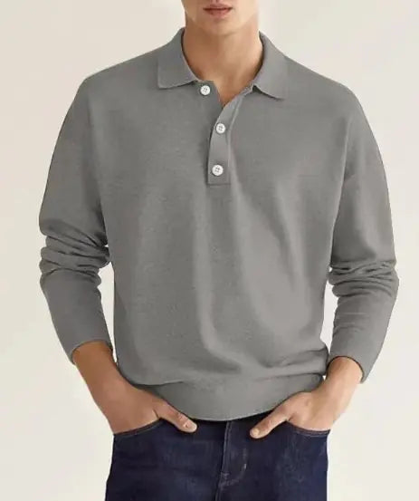 lange mouwen polo